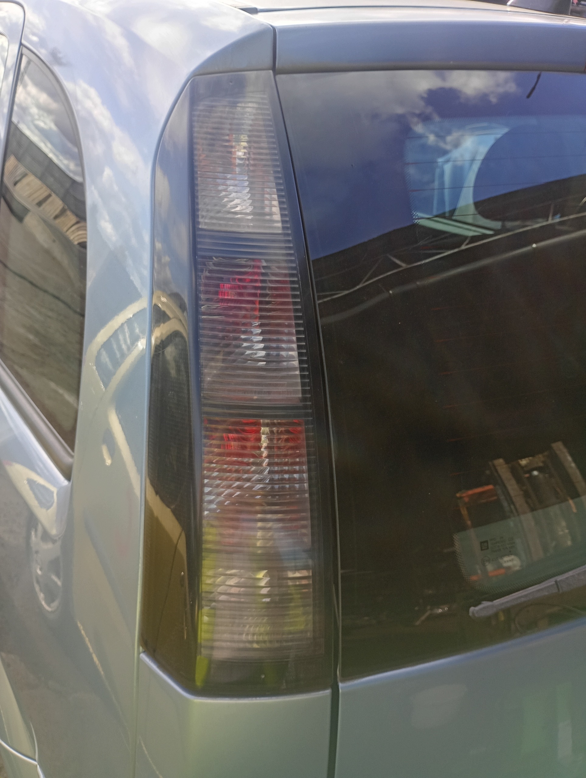 light left rear rear part Opel Meriva A FL 03-10