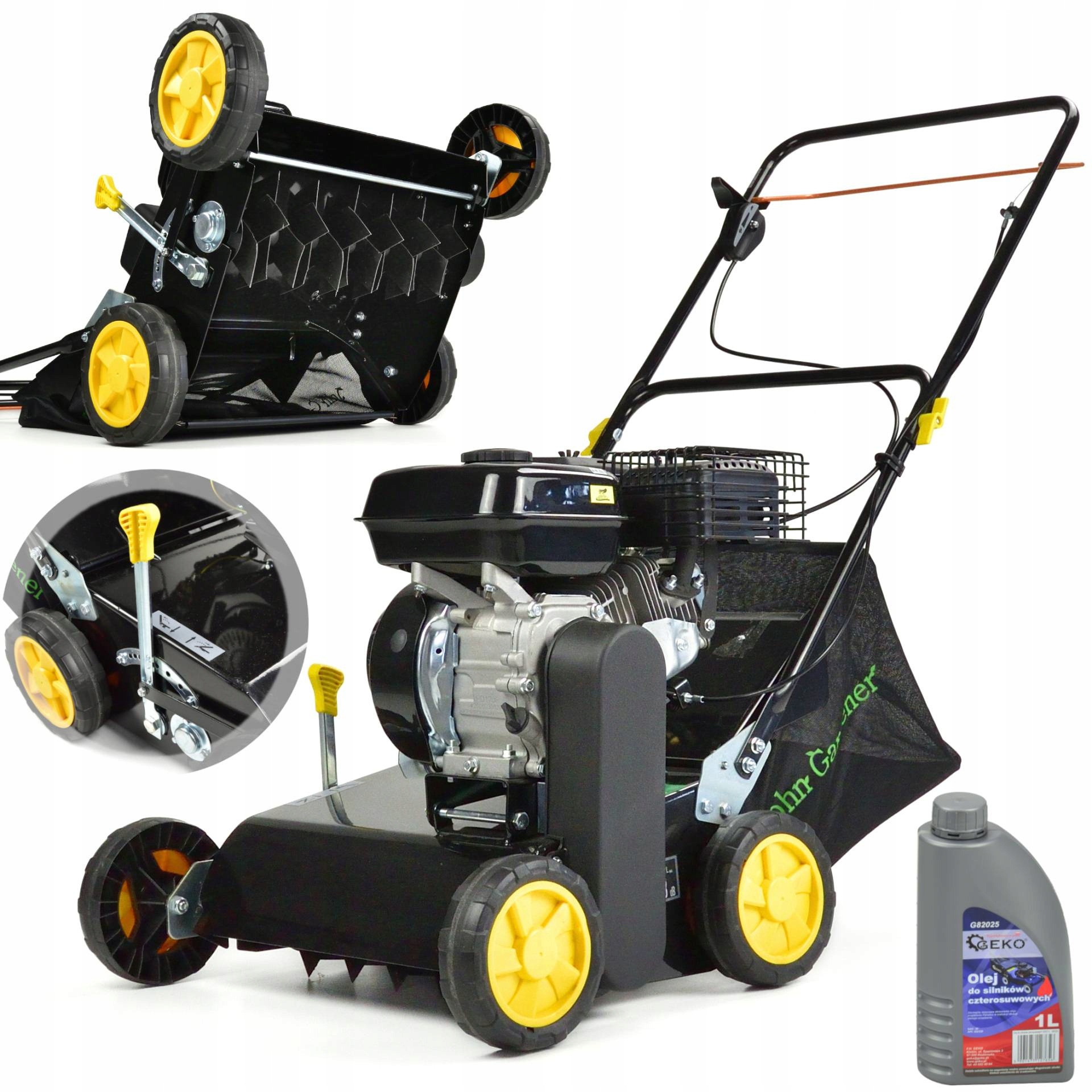 

Wertykulator Spalinowy Jg 6,5KM 40CM Aerator Olej