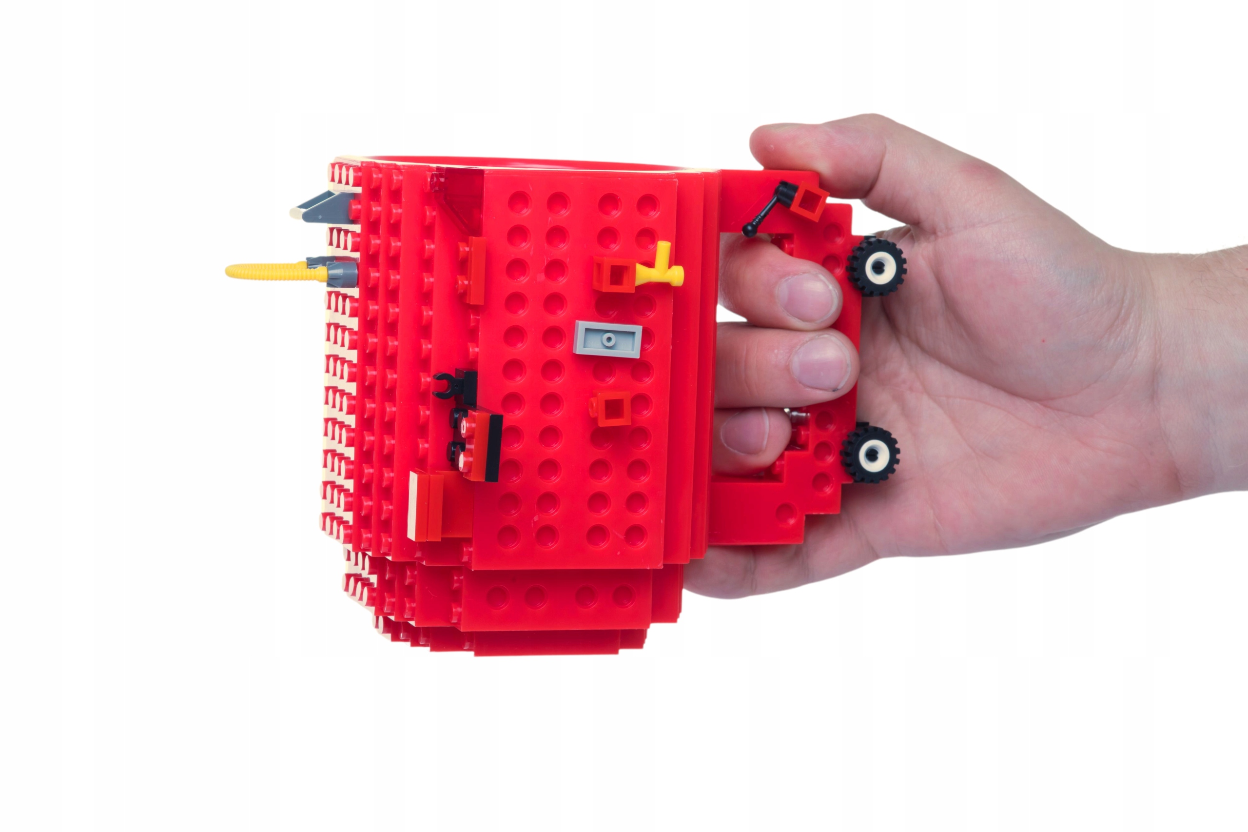 KREATYWNY DUŻY KUBEK KLOCKOWY LEGO KLOCKI GRATIS Waga produktu z opakowaniem jednostkowym 0.3 kg
