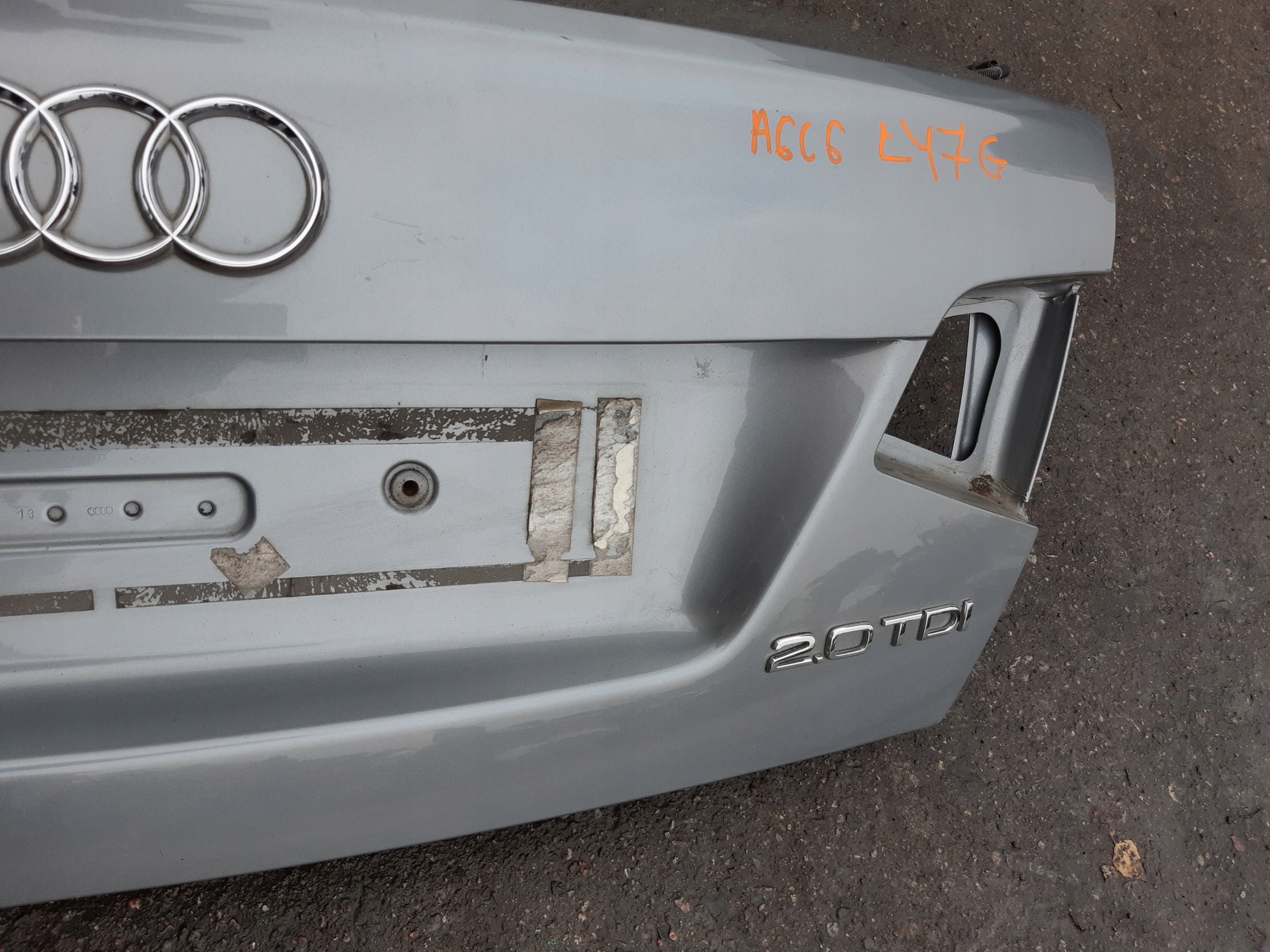 AUDI A6 C6 LIFT LY7G sedan boot door cover boot