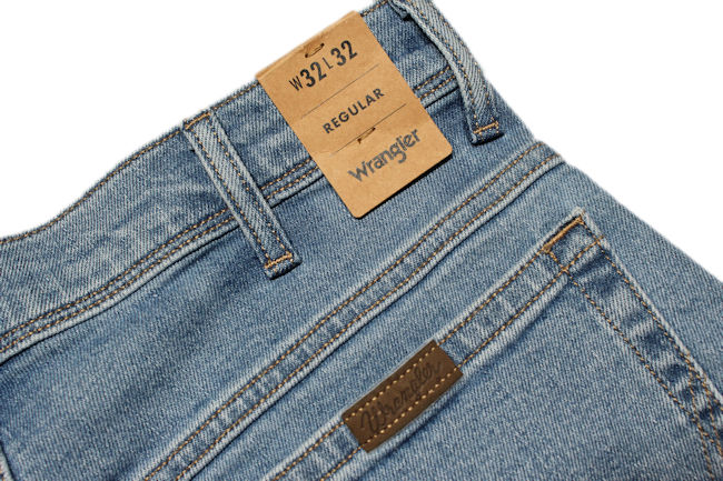 spodnie WRANGLER REGULAR FIT lightstone W40 L30 Rozmiar 40/30