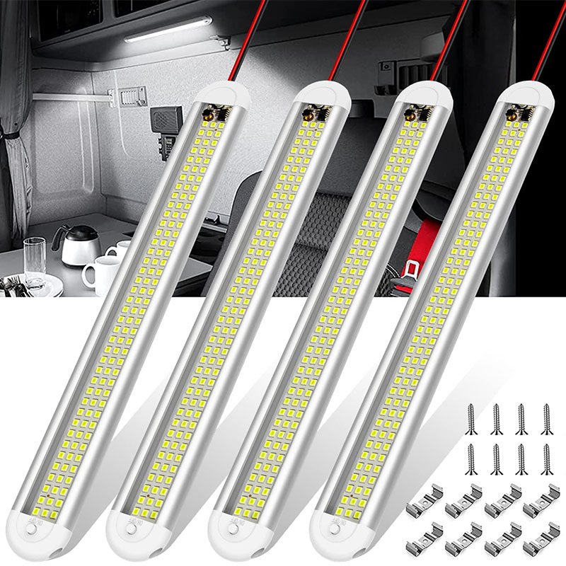 Led Závěsná Lampa Do Obytného Auta, Přívěs 12V, Osvětlení, 4KS, 10W