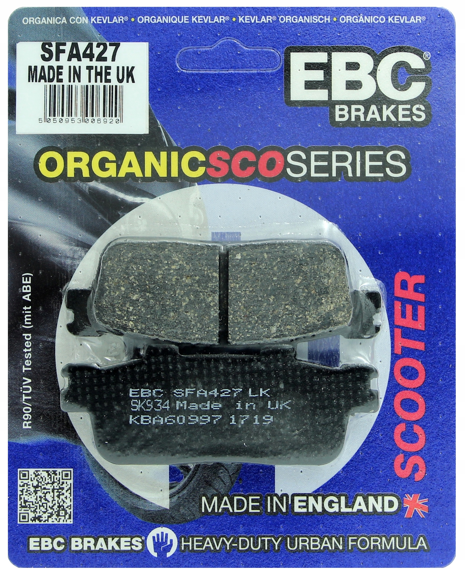 

Klocki Hamulcowe Ebc SFA427