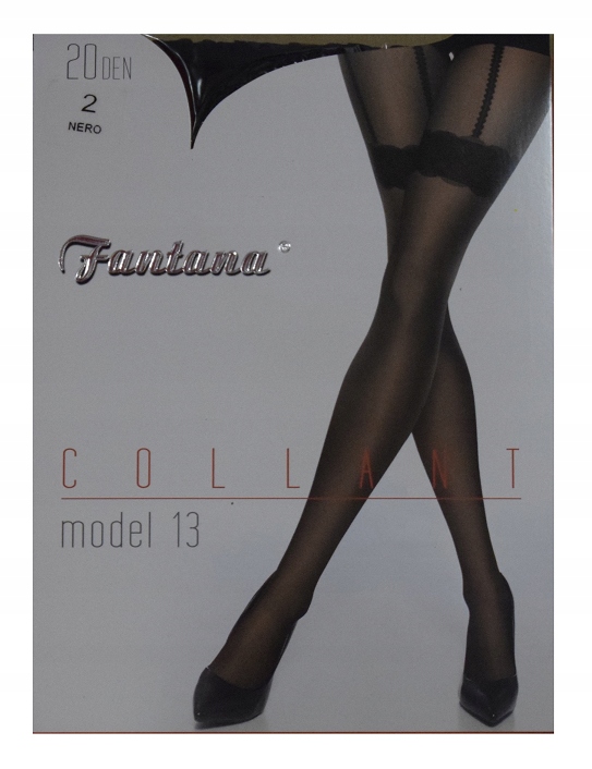 

Fantana Rajstopy Wzorzyste Model 13 Rozmiar 2 Nero