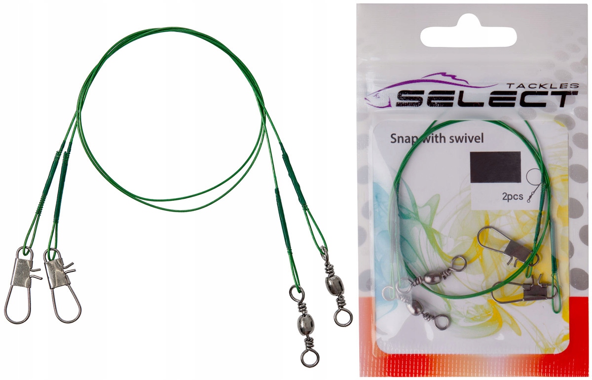 Select Classic Green Wire 18cm 9kg 2szt. Przypon szczupakowy