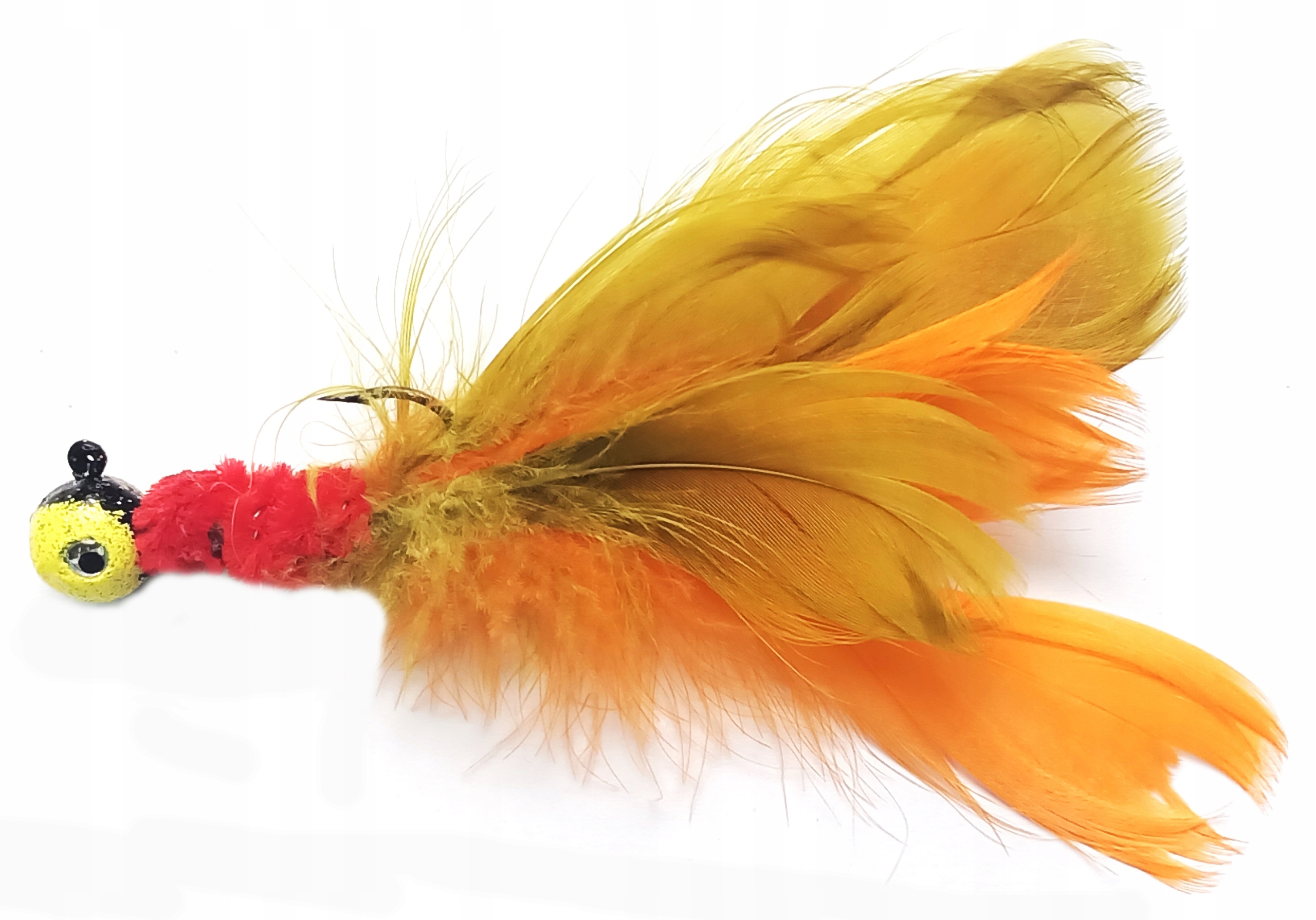 Kogut Duży Z Kolorową Główką Jigową. 12cm. 12gr OK247
