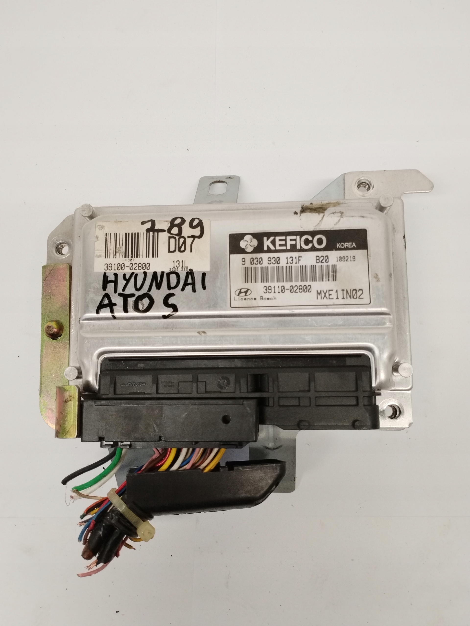 computer control unit of the engine Hyundai Atos9030930131F