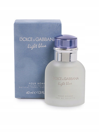 Dolce & Gabbana Světle Modrá Pour Homme Edt 40