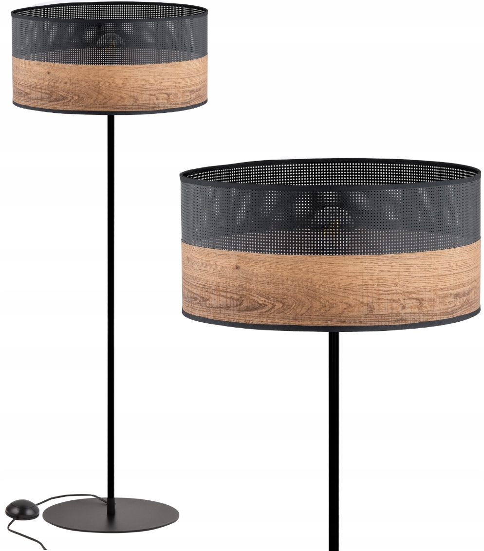 Nowoczesna Lampa Stojąca Podłogowa Abażur Led