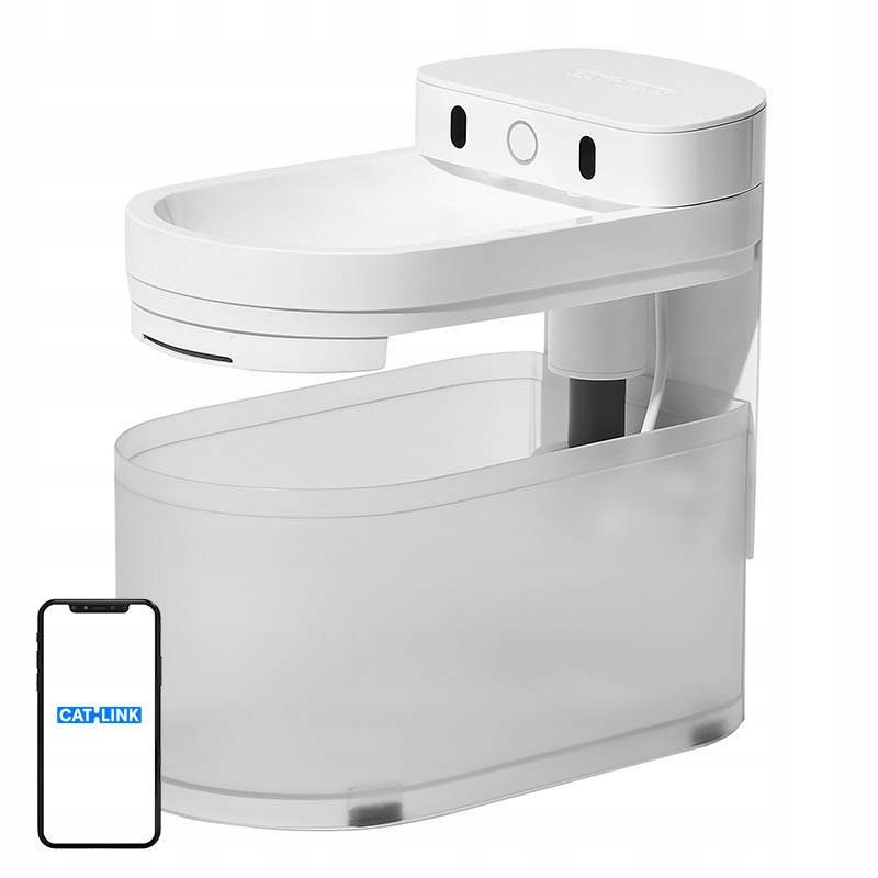 Levně Chytrá fontána/napáječka pro psa a kočku Catlink Pure 3 bezdrátová (b