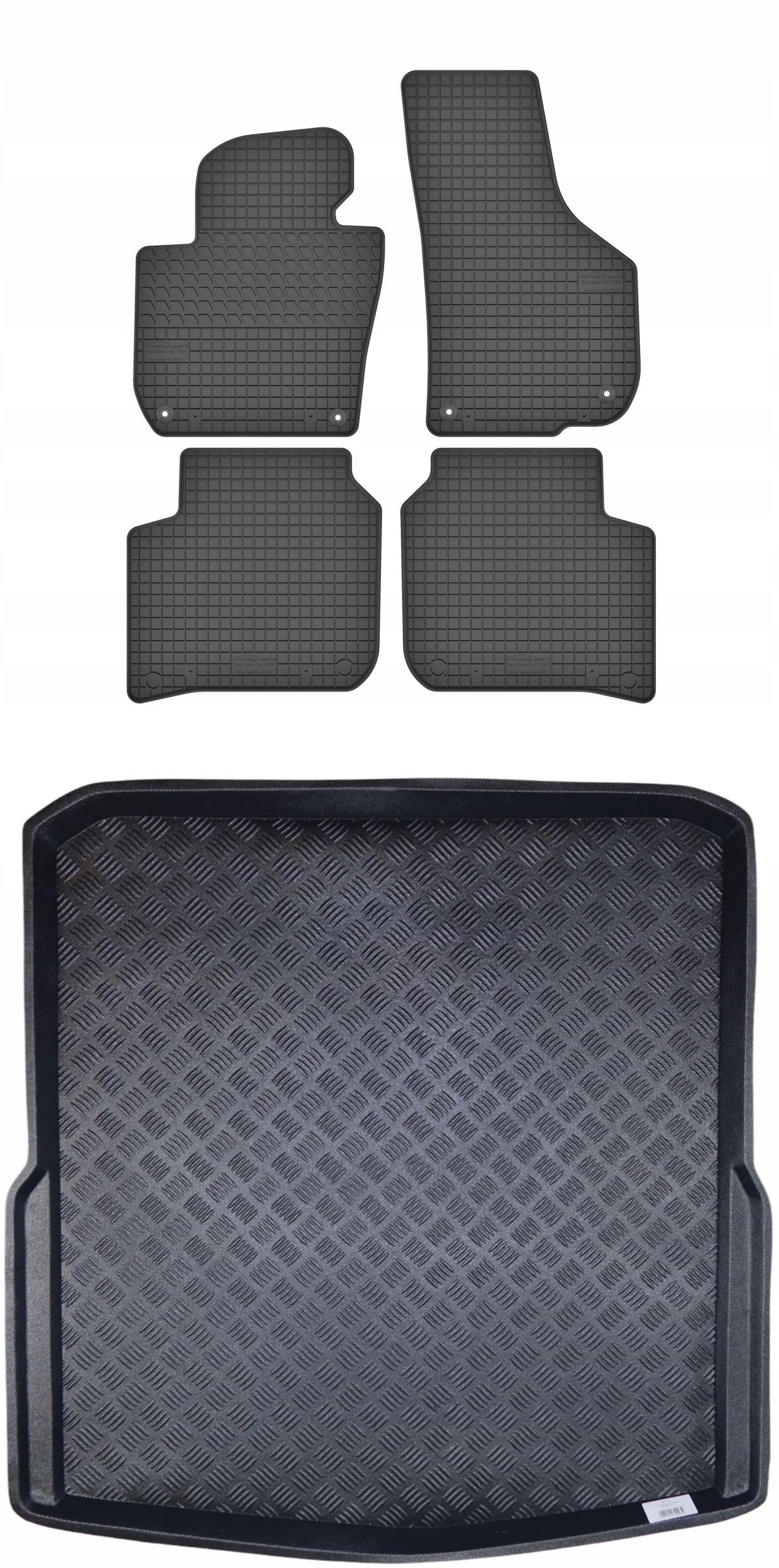 Koberce nosič pro: Škoda Superb II 2008-2015 kombi