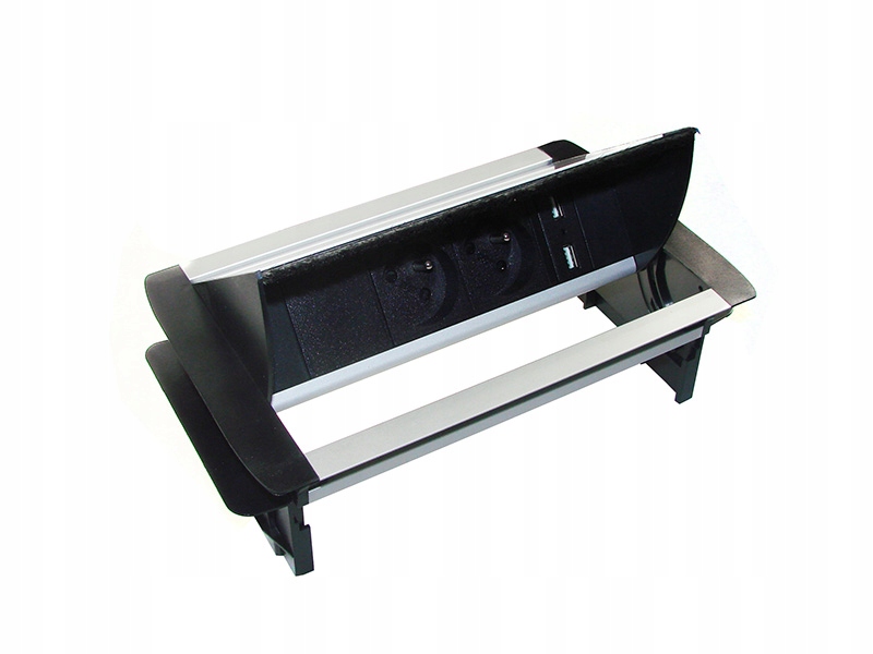

Biurkowe Gniazdko wpuszczane w blat 2*230V 2*USB