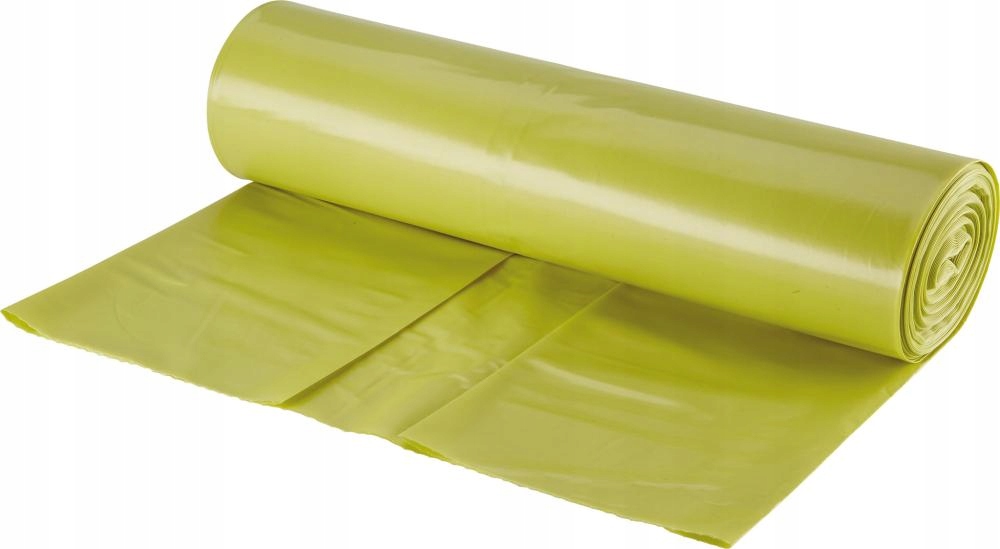 Sáčky na odpadky žluté silné 70L 10 rolí po 25 ks