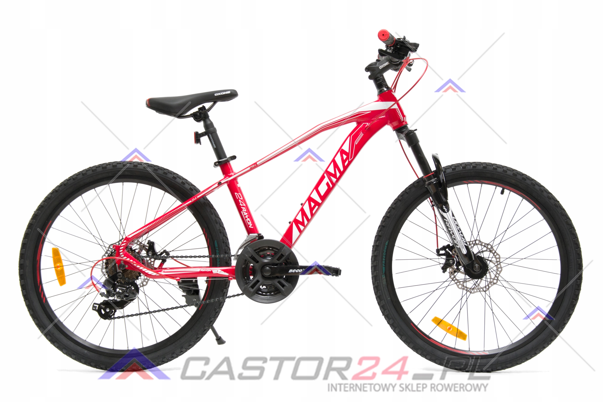 Rower MTB Junior 24 RAYON MAGMA ALU 2 HT