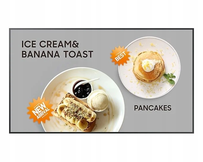 Samsung Monitor 32" 4K Uhd Digital Signage Led Crystal Uhd LH32QMCEPGXEN