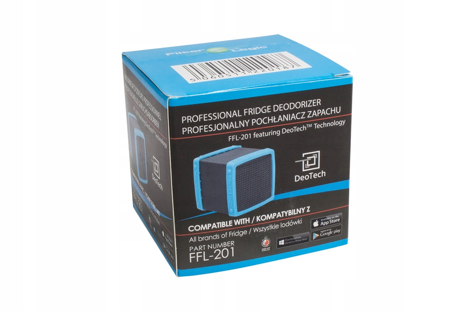 PROFESJONALNY POCHŁANIACZ ZAPACHU do lodówek Marka FilterLogic