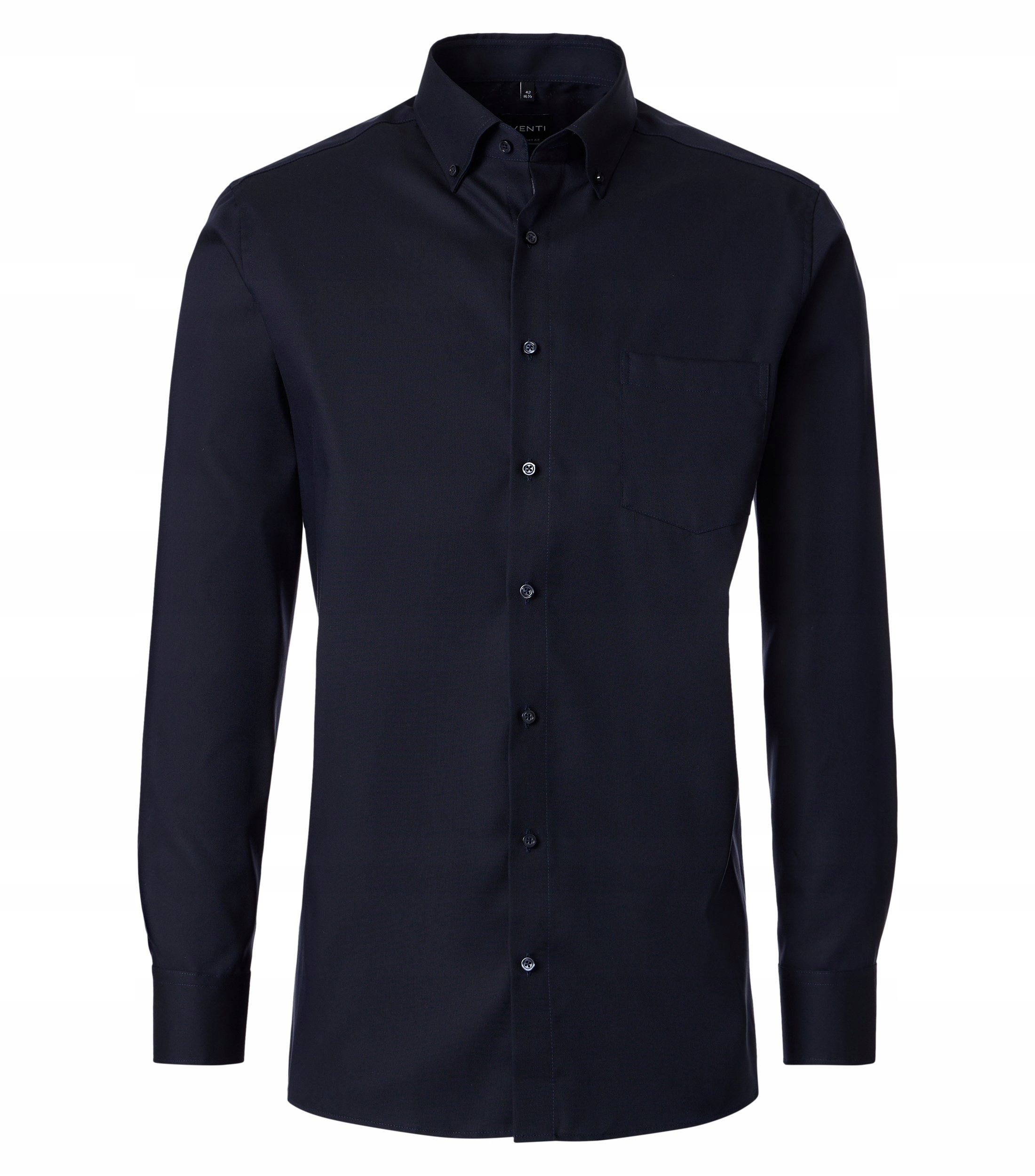 Venti Velké Rozměry Bavlněná Business Košile Tmavě Modrá 5XL 52 170 cm