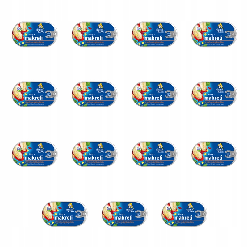 Makrela w sosie meksykańskim Fisherking X15