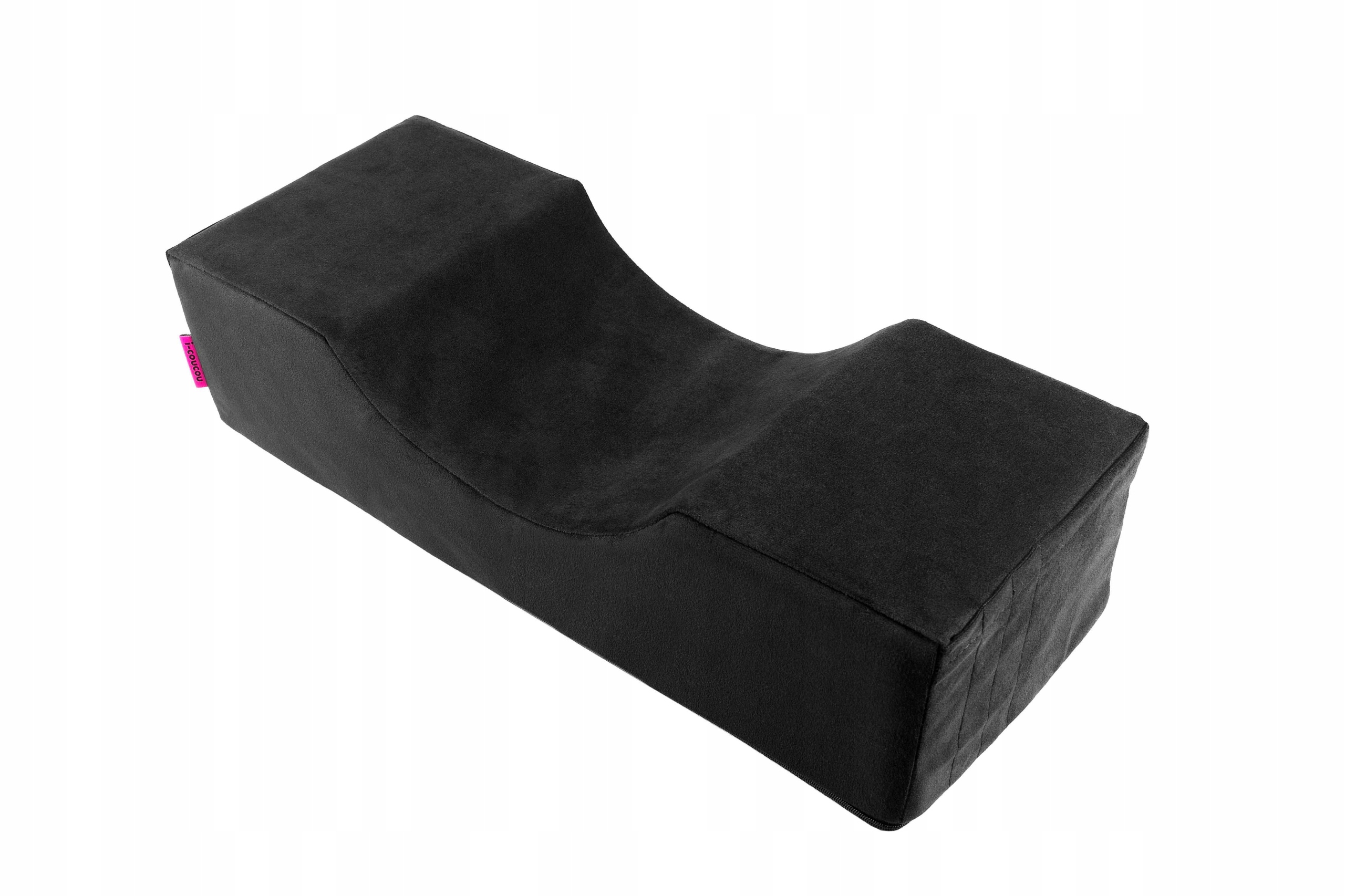 Polštář Kosmetická profilovaná stylistka prodlužování řas černá