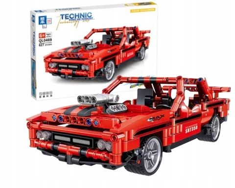 

Klocki Techniqe Dodge Challenger Auto Napęd 627el