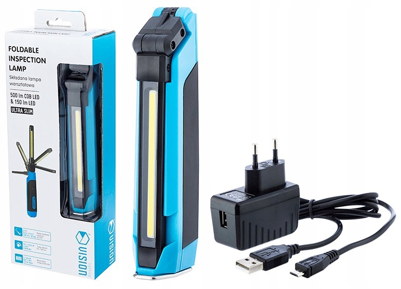 500LM СВЕТОДИОДНЫЙ ФОНАРИК ДЛЯ МАСТЕРСКОЙ СЛОМАННЫЙ АККУМУЛЯТОР