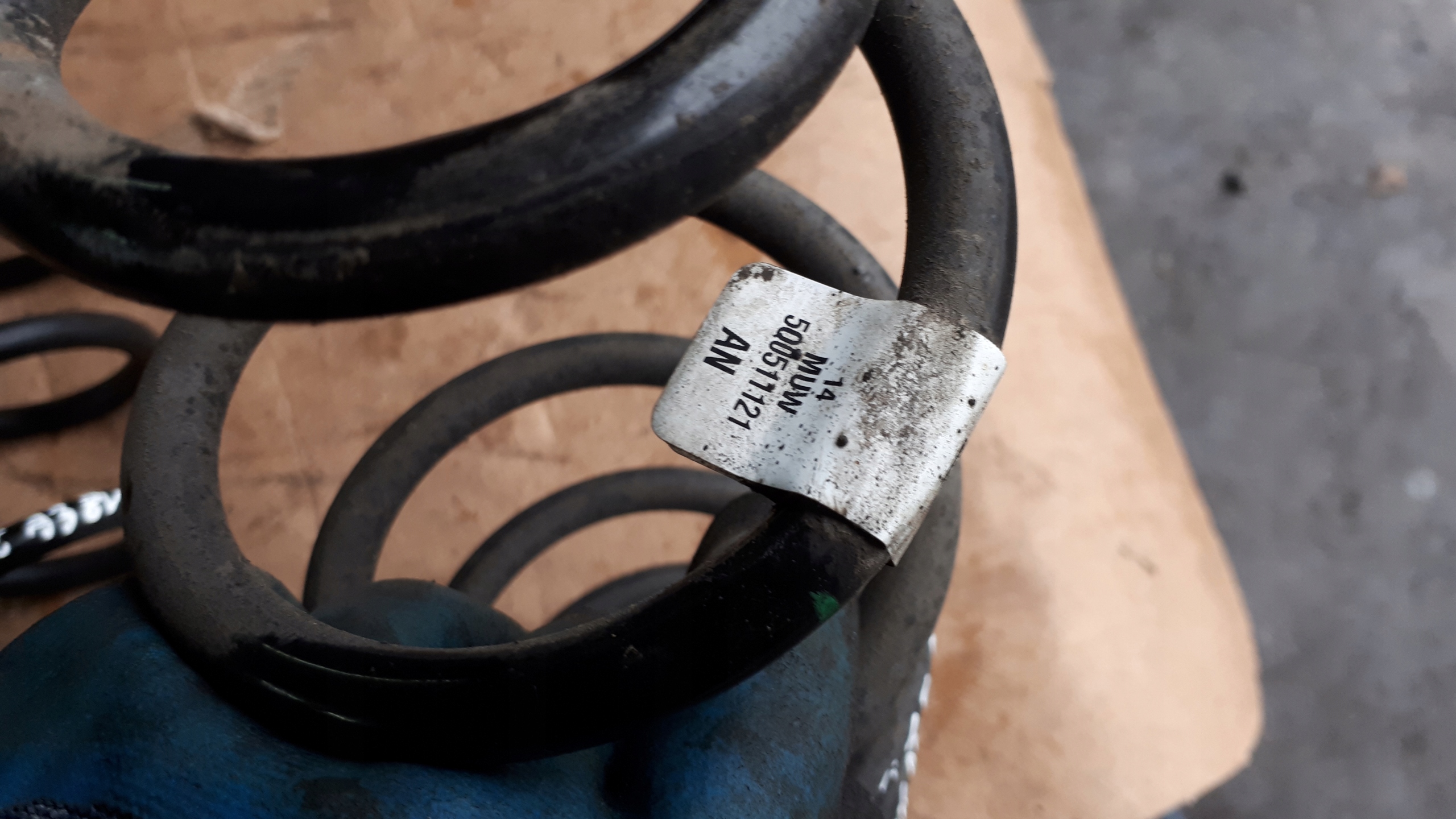 A3 8V spring springs left right rear part SPORTBACK