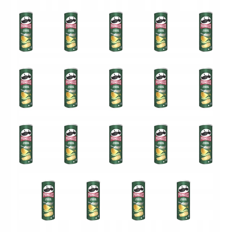 Pringles Cheese & Onion 165g X19