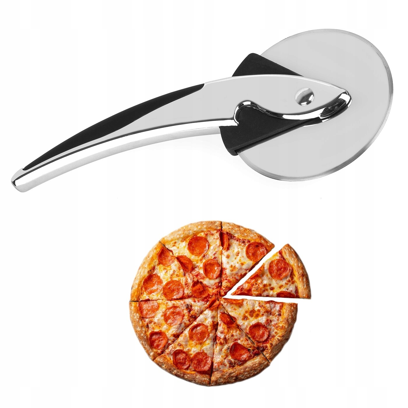 

Nóż Do Pizzy nożyk okrągły Radełko Konighoffer
