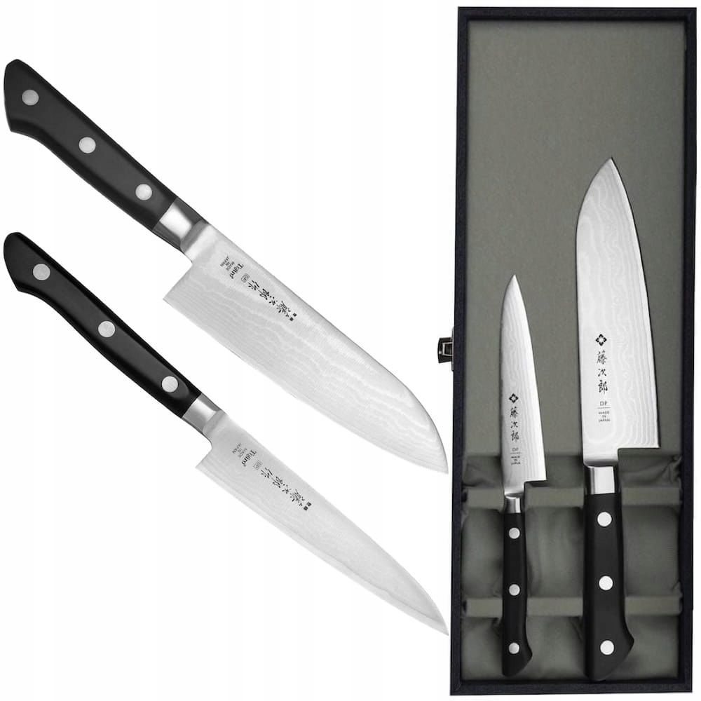 Tojiro Classic Dám Japonský set 2 nožov Univerzálny nôž 12 cm Santoku 17 cm