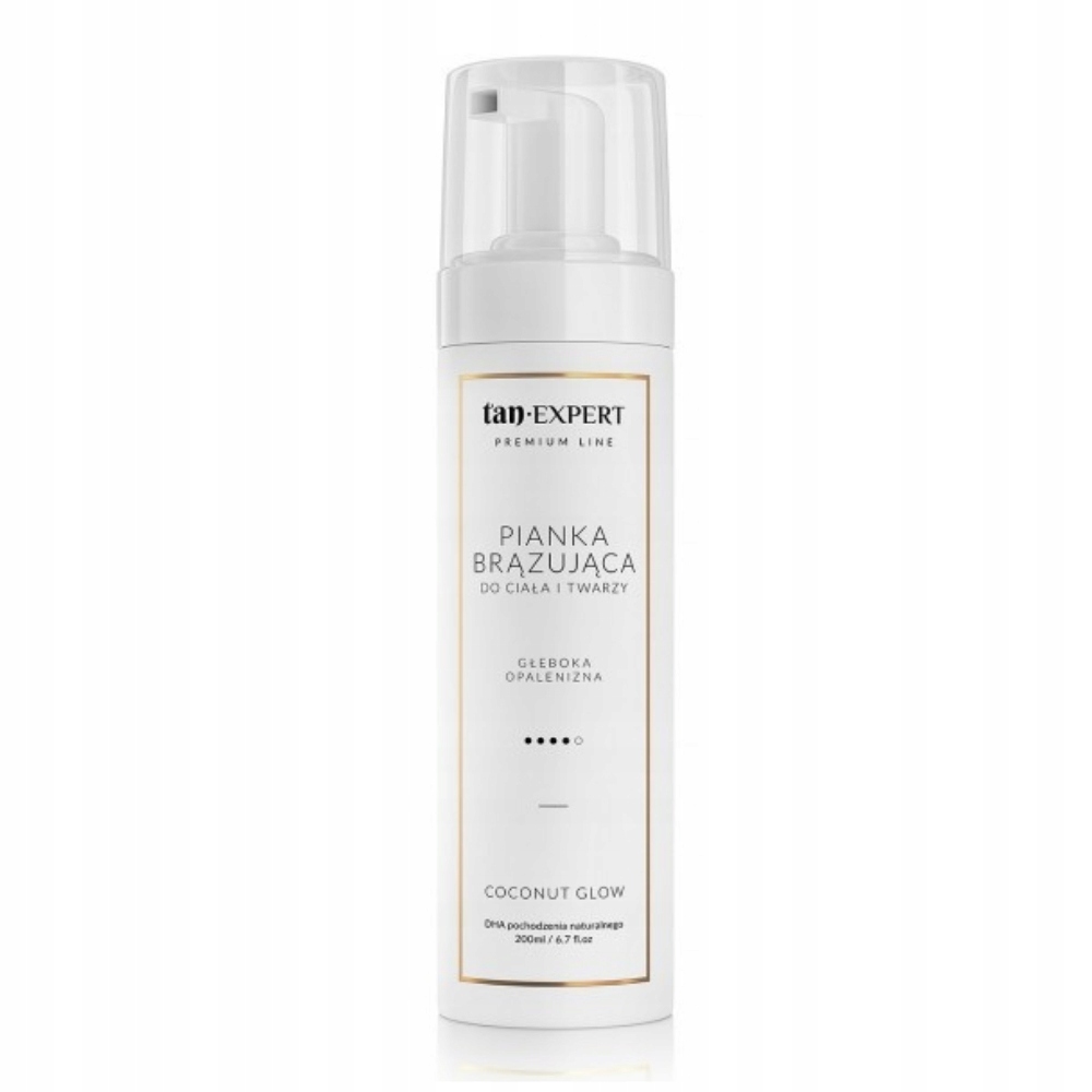 TanExpert Coconut Glow Samoopalovací pěna, 200 ml