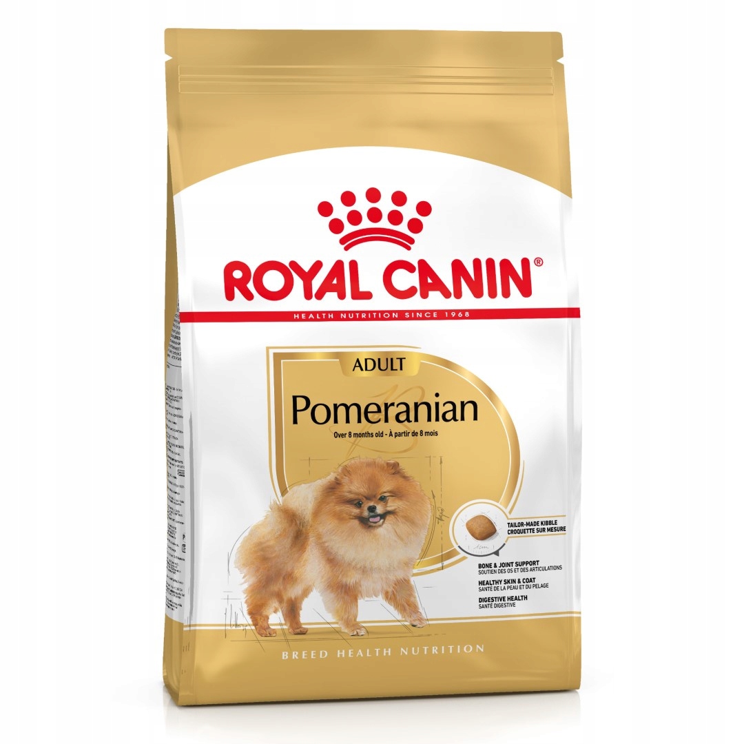Levně Royal Canin Pomeranian Adult 3kg Krmivo Suché pro psa plemene Miniaturní špic
