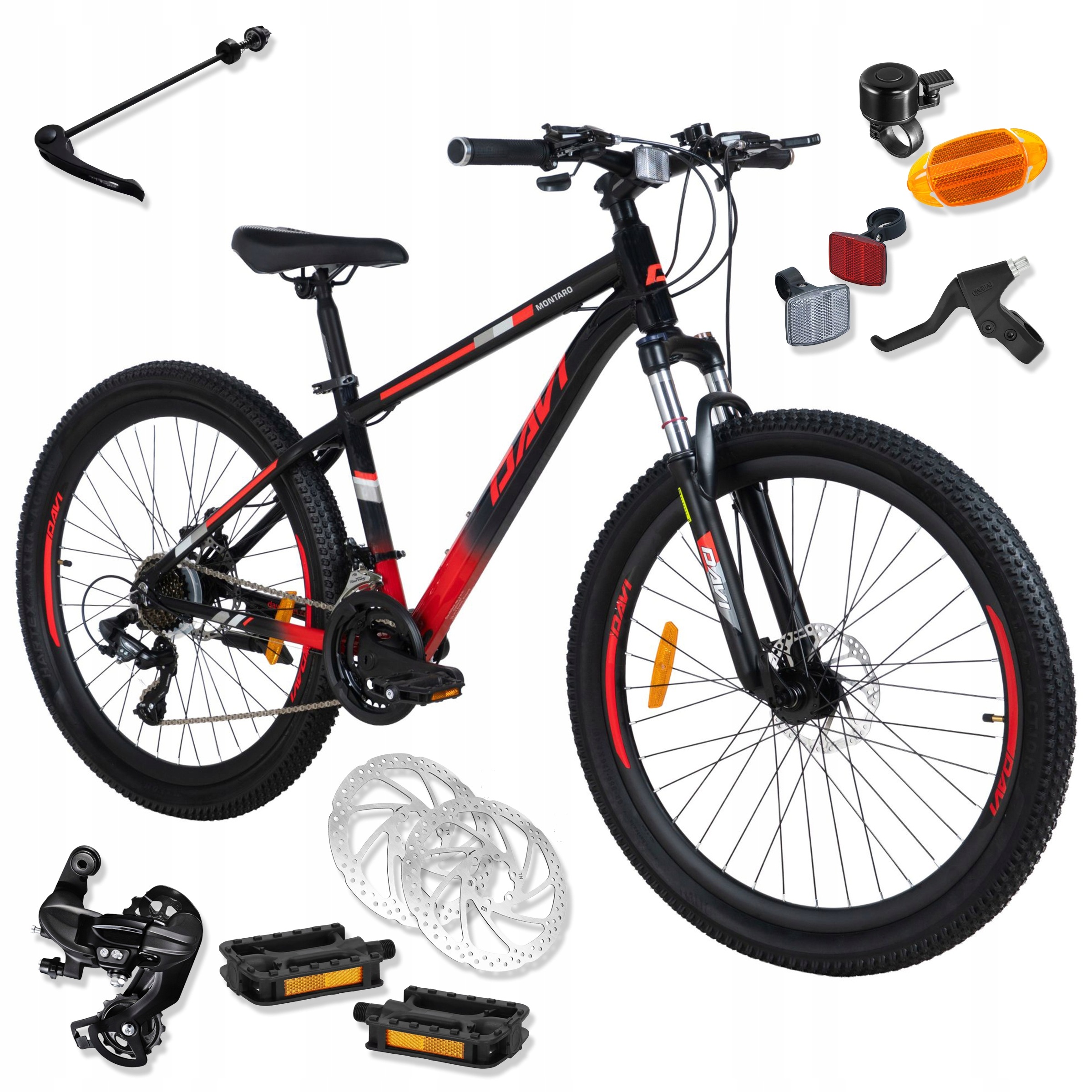 Kolo Uni Mtb Horské 26 Kolo Alu Rám 13 Palců Odpružení Davi Montaro