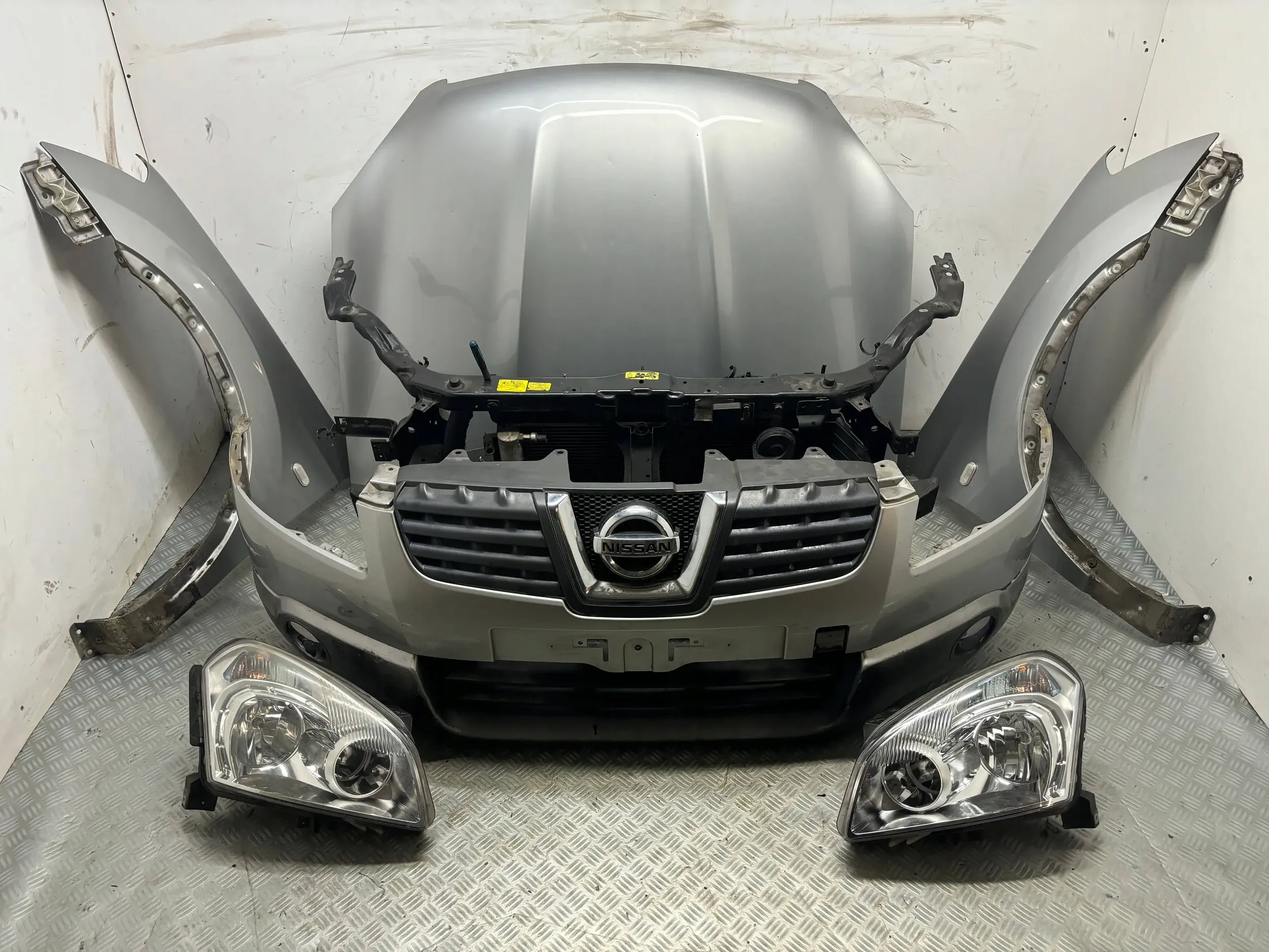 PRZÓD KOMPLETNY MASKA ZDERZAK BŁOTNIK PAS LAMPY QASHQAI J10 1.5DCI EUR KYO