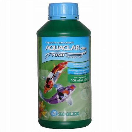

Zoolek Aquaclar Pond 500ml klaruje i zwalcza glony