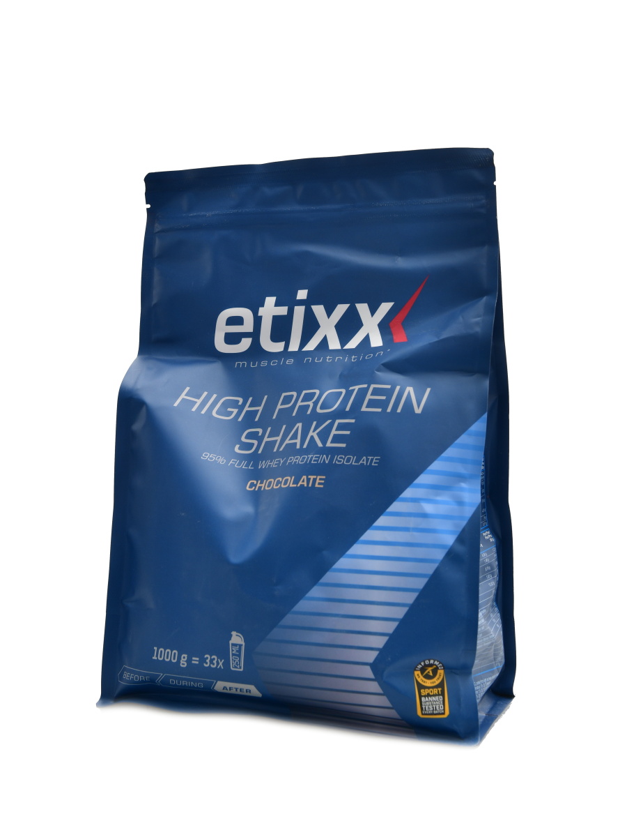 Etixx High protein shake isolate 95% 1000 g čokoláda