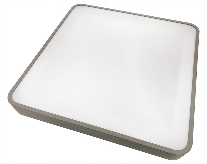 

Panel Plafon Led Natynkowy 24W Kwadrat Szary