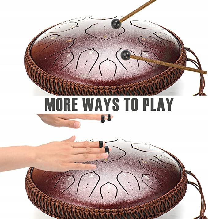 Bęben Językowy Stalowy 14 Cali 35cm 15 Tonów + Tor Kod producenta B08HRMJT39