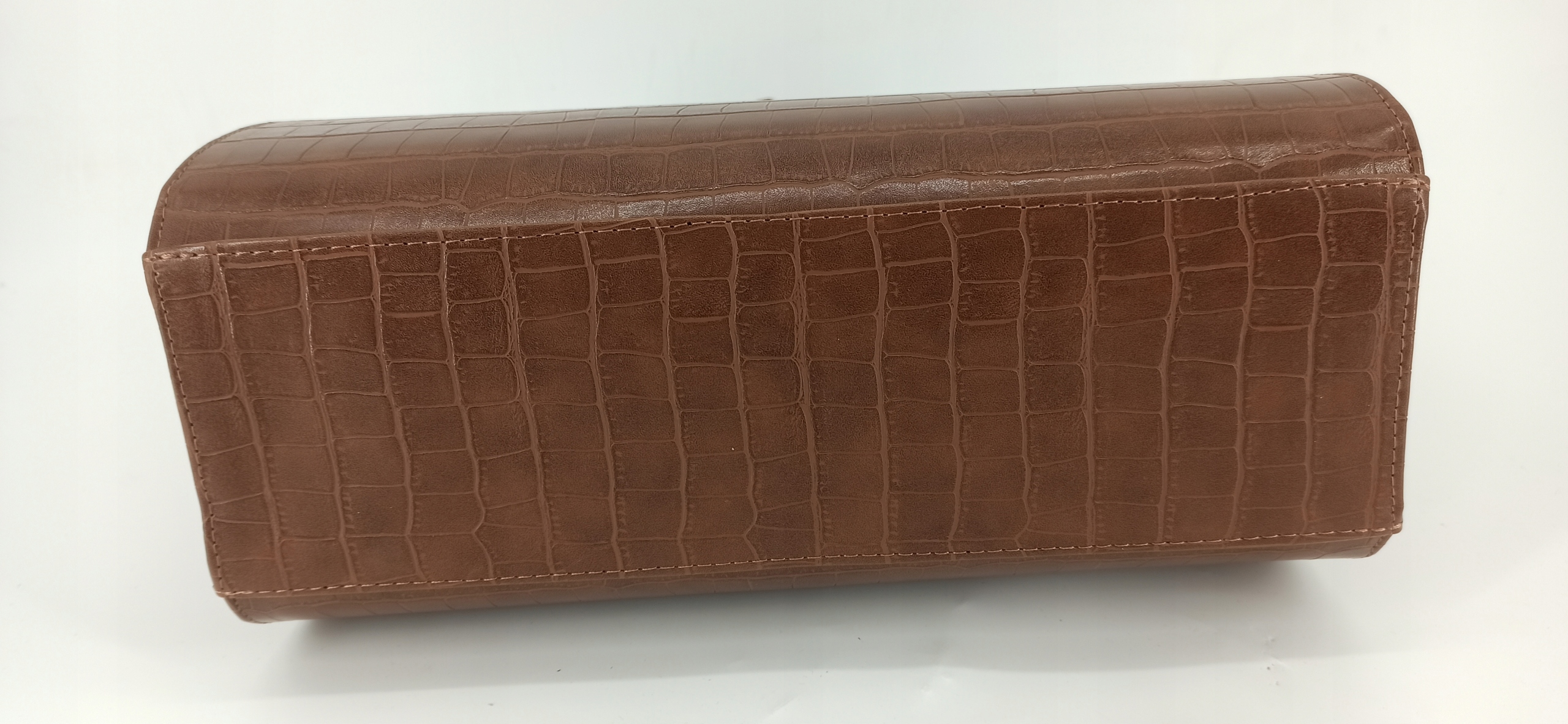 Torebka Laura Biaggi shopper brązowa Model LB