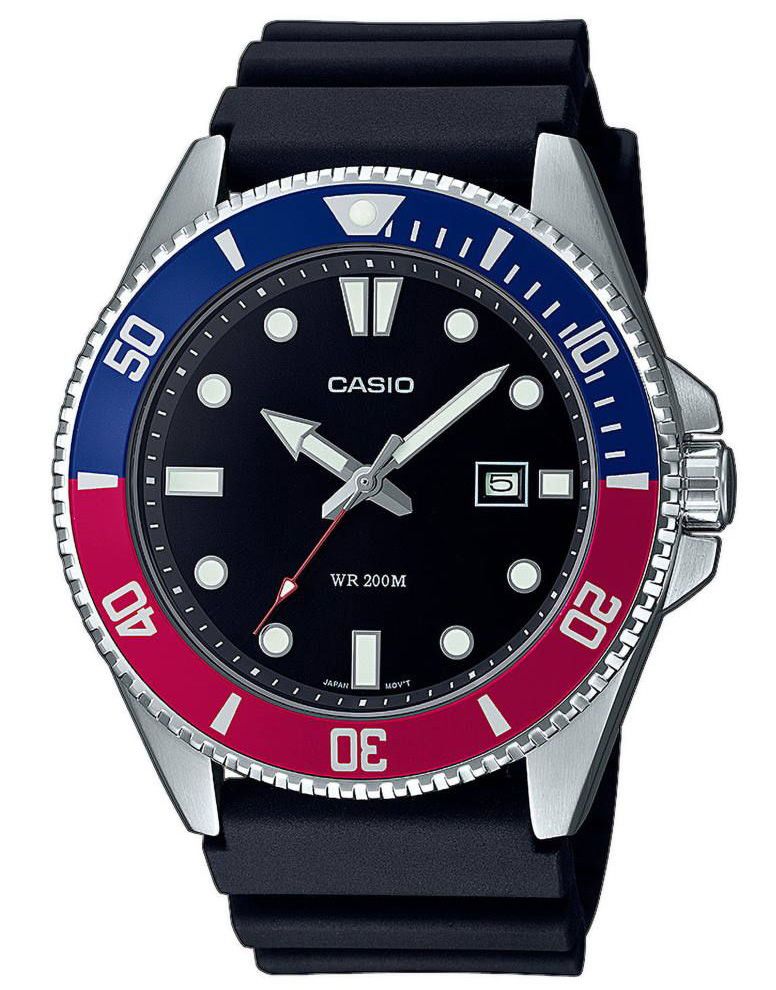 Pánské hodinky Casio Diver MDV-107D WR200 Záruka 3+3L Zibi Gravírování bonus