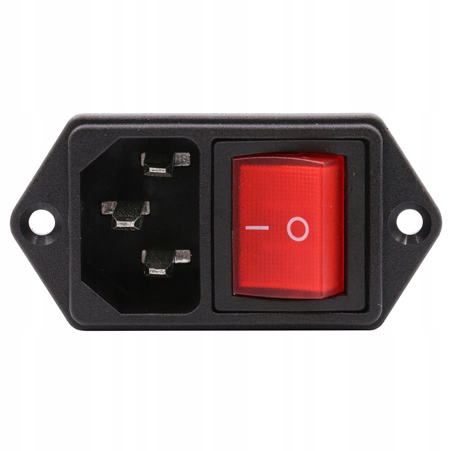 

Gniazdo Zasilania IEC320 C14 męskie z Włącznikiem