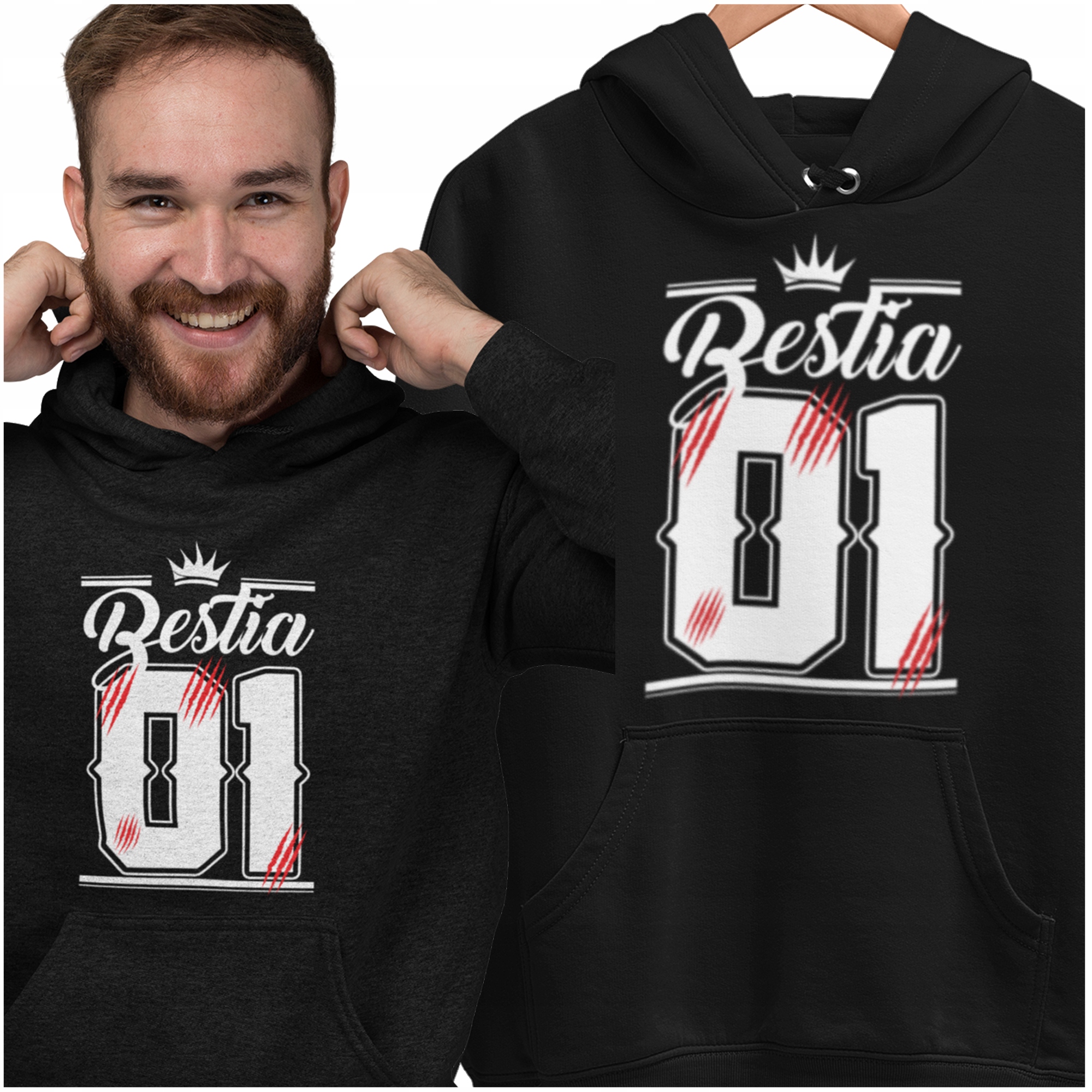 

Bluza Fun Prezent Na Urodziny Dla Niego Bestia 01
