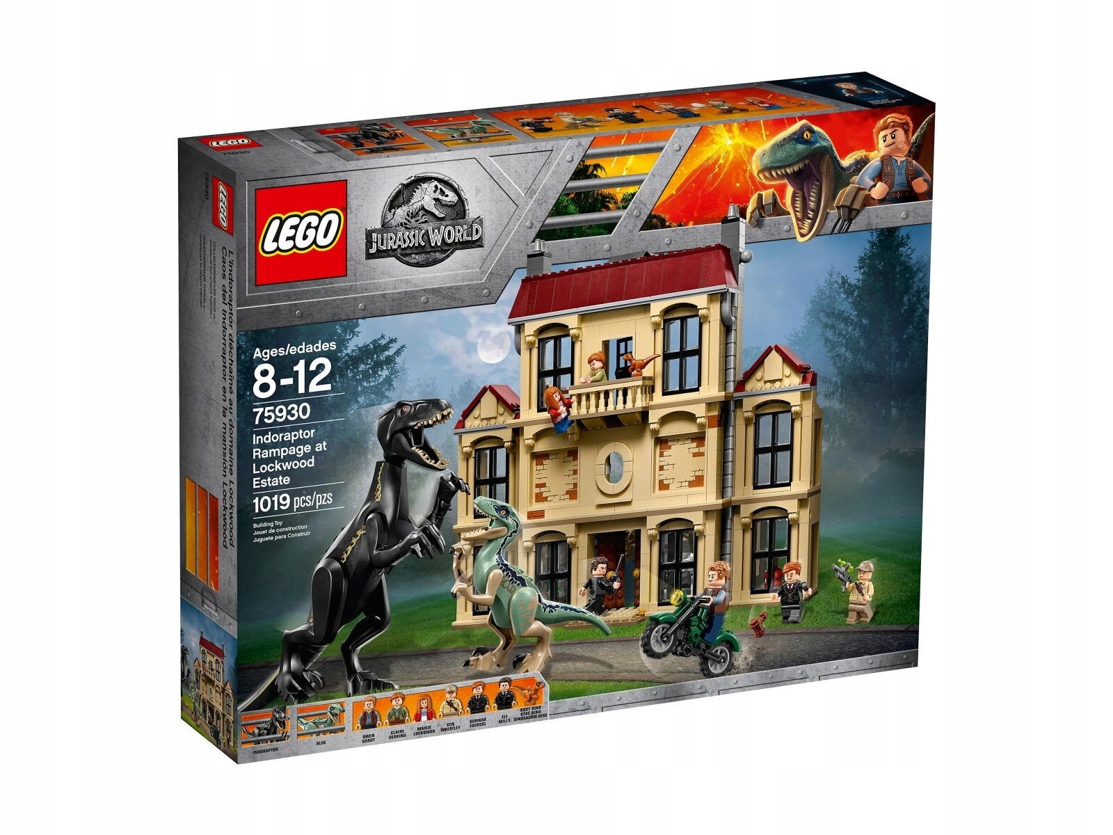 LEGO Jurassic World - 75930 Atak indoraptora - Nowe