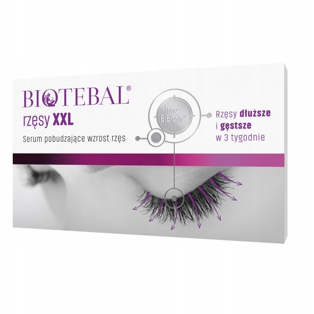 

Biotebal XXL serum pobudzające wzrost rzęs 3 ml