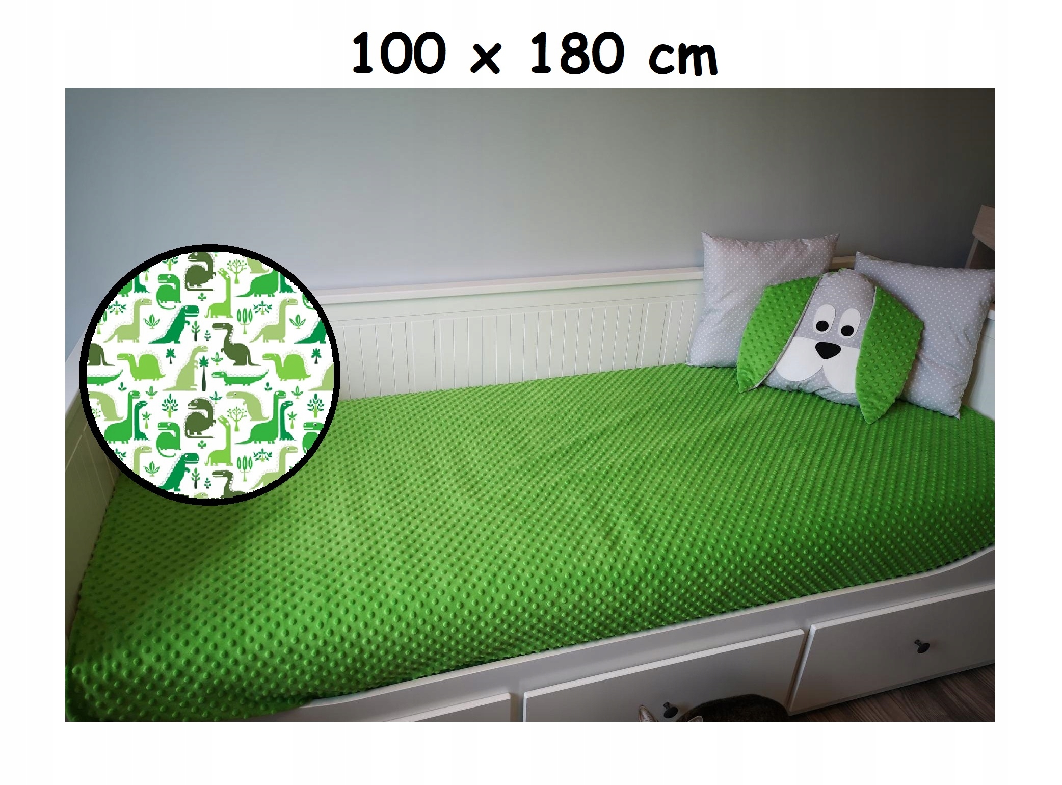 

Narzuta koc 100x180cm bawełna minky