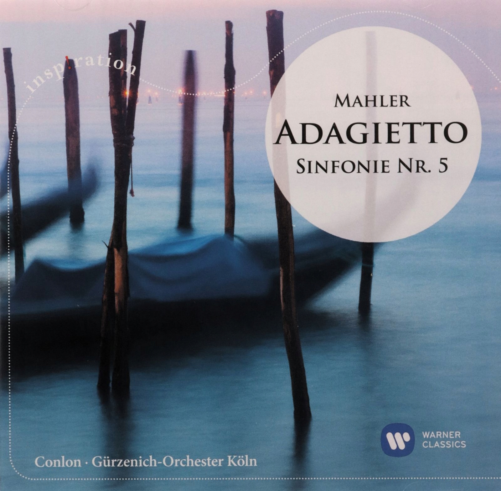 James Conlon: Mahler: Adagietto Sinfonie Nr. 5 [CD]