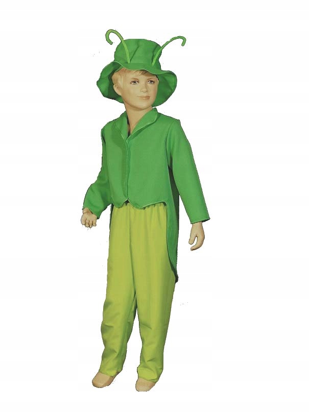 strój ŚWIERSZCZ konik polny 110-116 PASIKONIK cyka