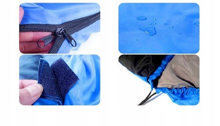 ŚPIWÓR LEKKI CIEPŁY TURYSTYCZNY WODOODPORNY KOŁDRA Model Śpiwór