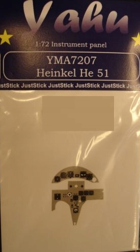 1:72 Samolot Heinkel He 51 zegary Yahu Models YMA7207