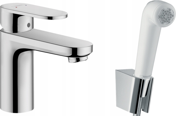 Stojanková umývadlová a bidetová batéria Hansgrohe Vernis Blend 100 71215000