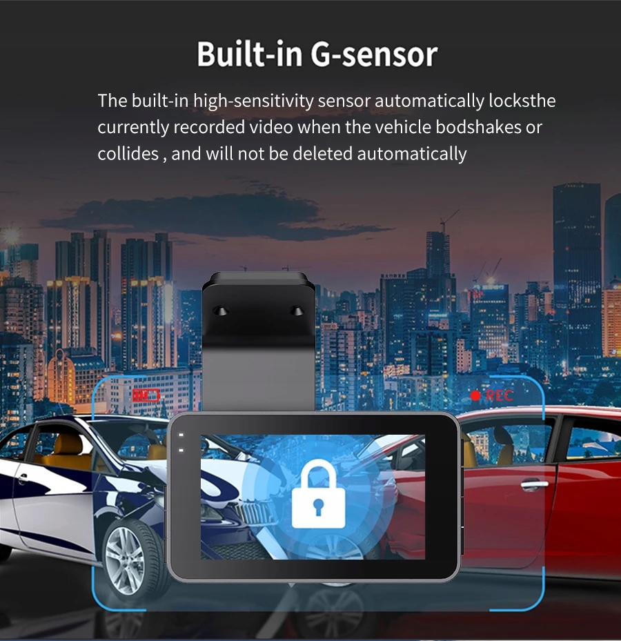 Kamera samochodowa z podstawą magnetyczną GPS 4K Dashcam Prz Model JLY01